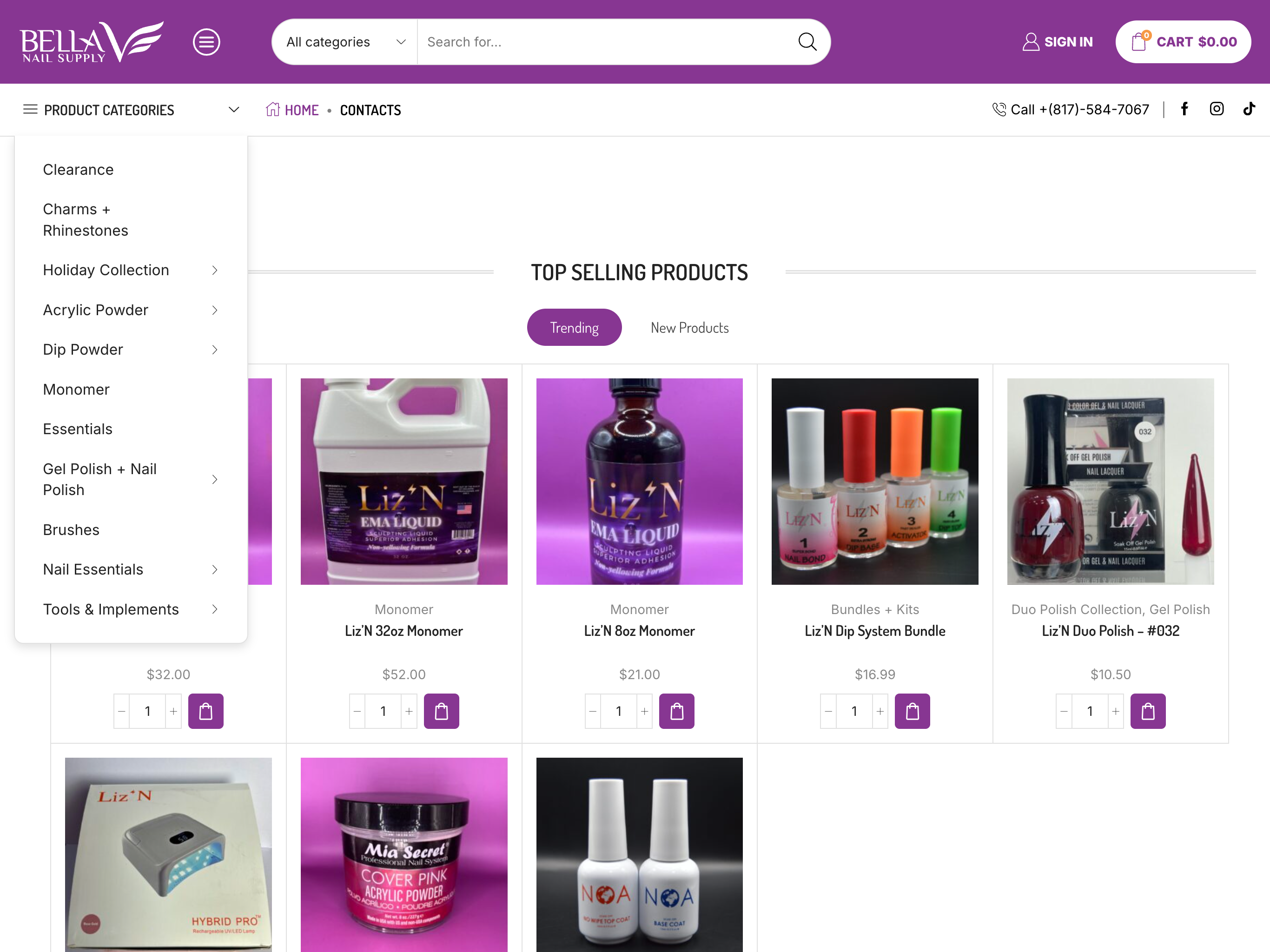 BellaV Nail Supply