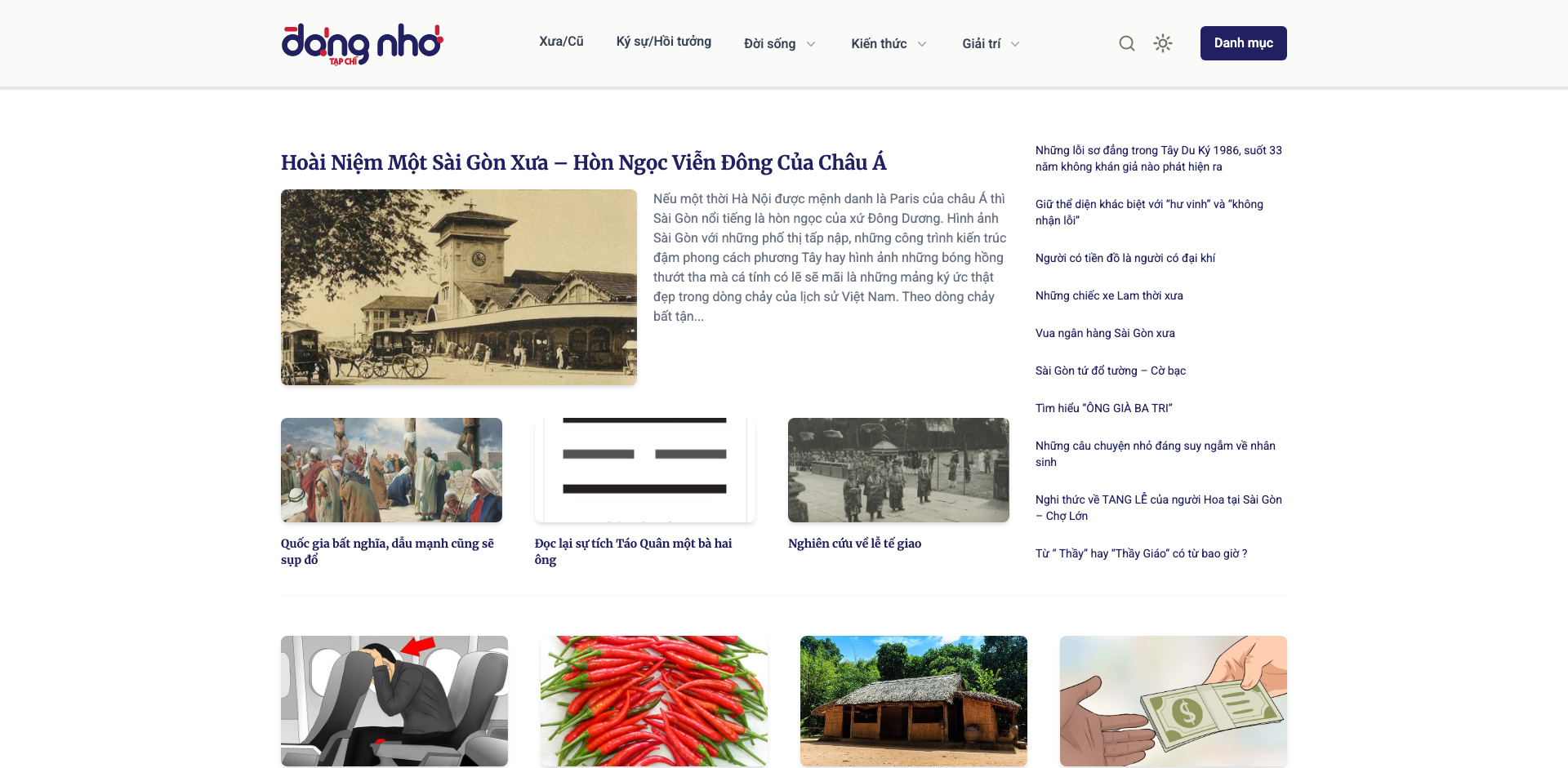 Tạp chí Đáng nhớ