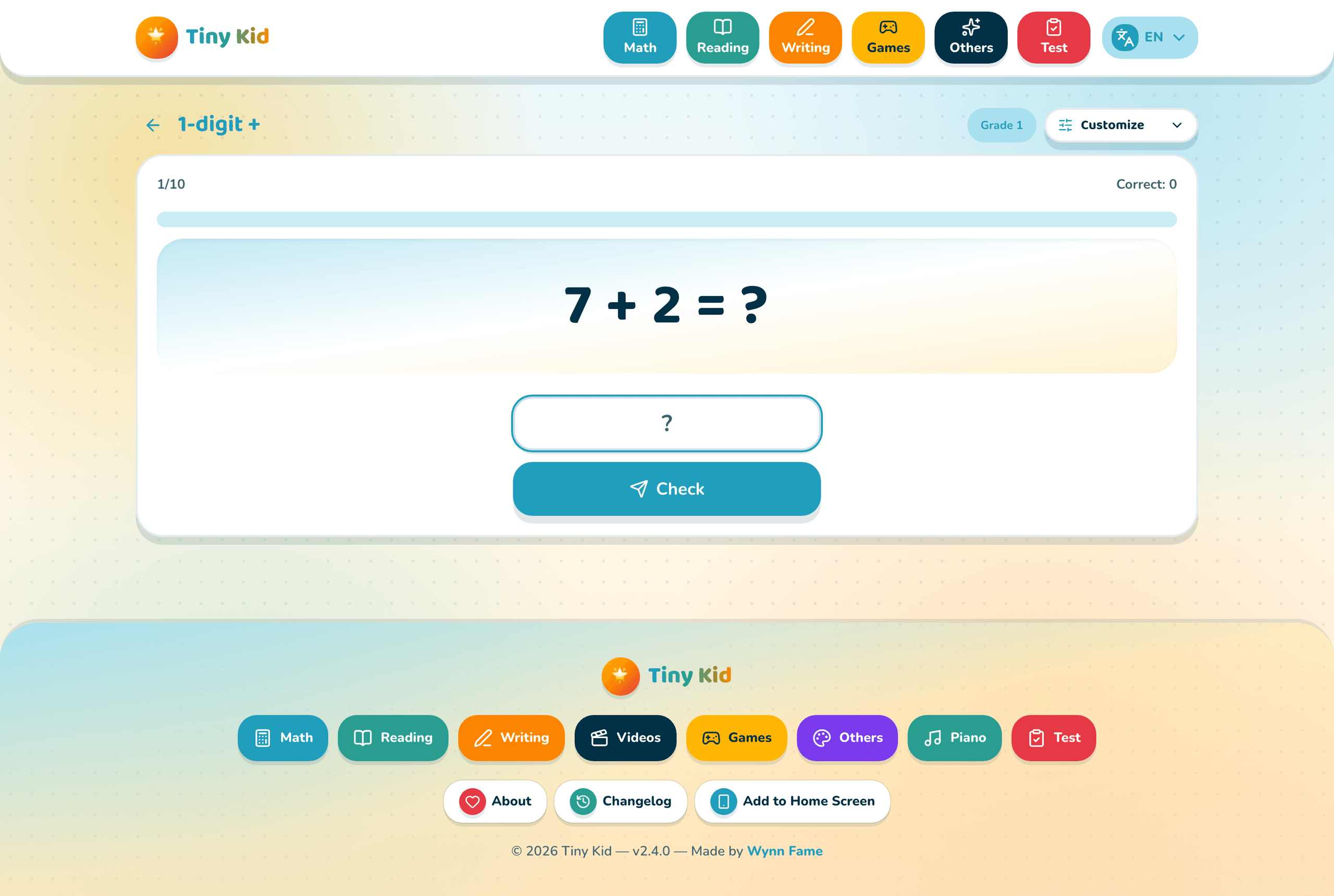 Math practice